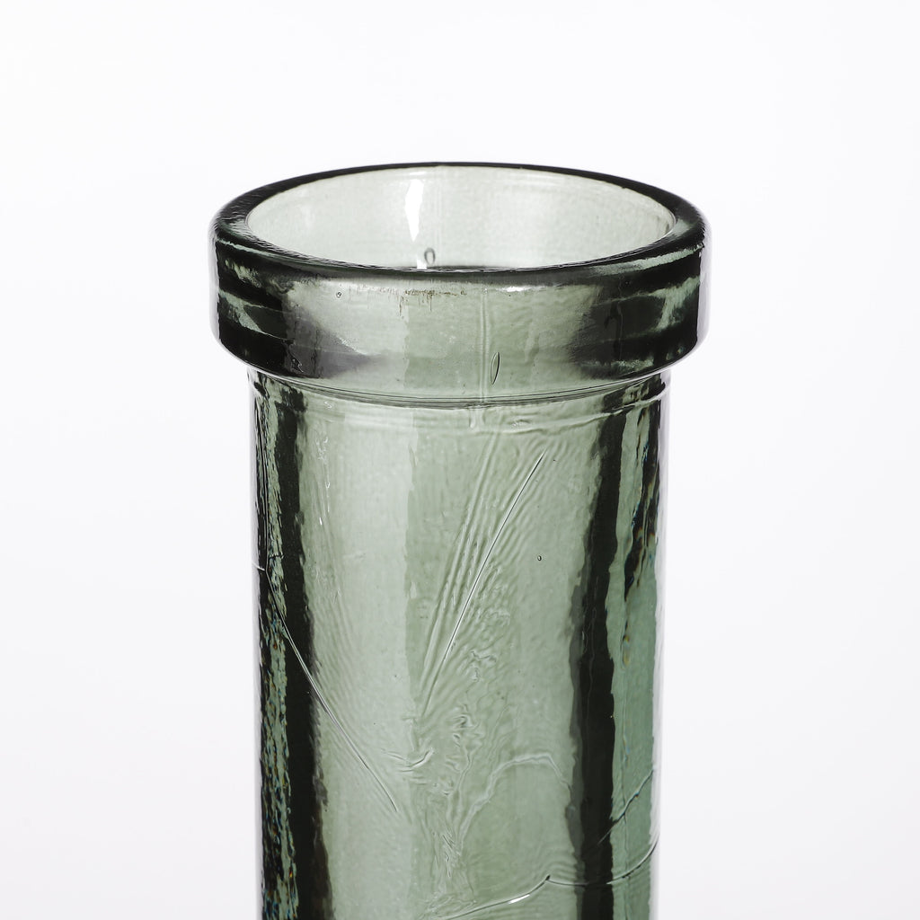 Rioja Bottle Glass Grey - H75Xd18Cm
