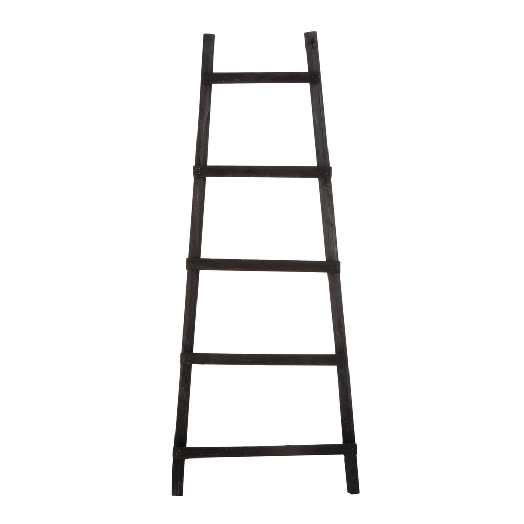 Decoration Ladder Black - L29Xw49Xh119Cm