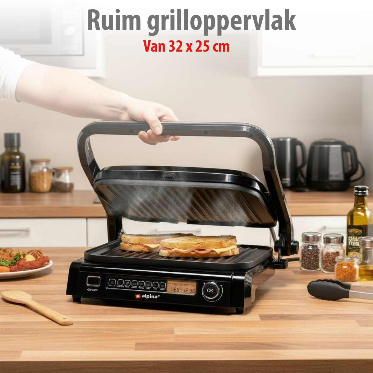 Contact Grill 230V Ss 2100W