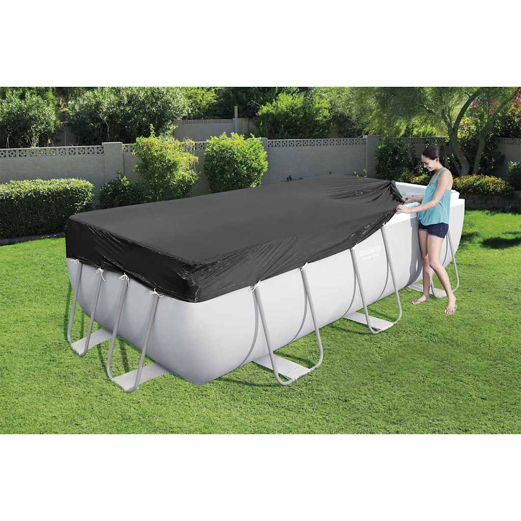 Pool Covers & Ground Cloths Bestway Flowclear Cover 404x201cm Swimming Protectiv