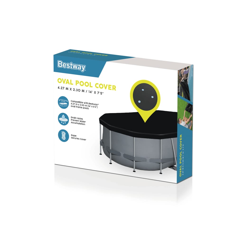 Bestway Flowclear Pool Cover 418X230 Cm