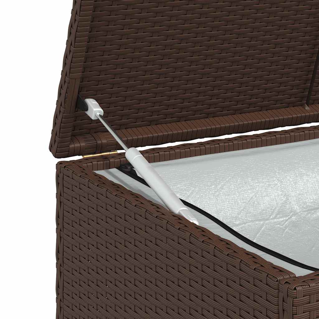 Garden Storage Box 120X50X60 Cm Poly Rattan
