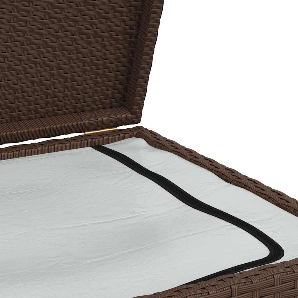 Garden Storage Box 120X50X60 Cm Poly Rattan