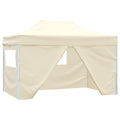 Foldable Tent Pop-Up With 4 Side Walls 3X4.5 M