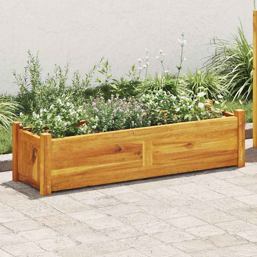 Garden Raised Bed Acacia Wood