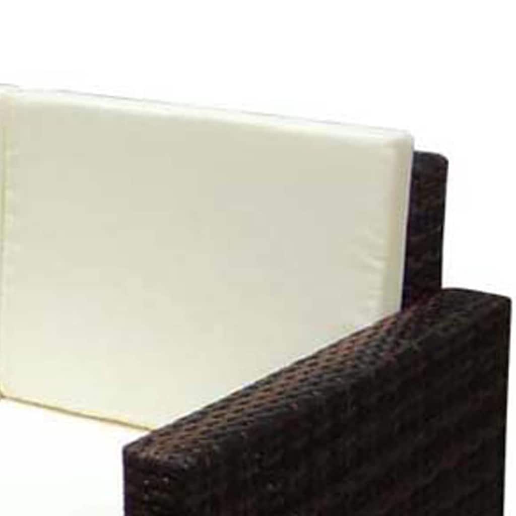 2 Piece Garden Lounge Set With Cushions Poly Rattan