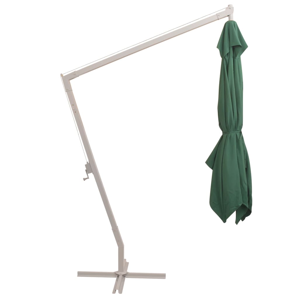 Hanging Garden Parasol 300X300 Cm Aluminium Pole