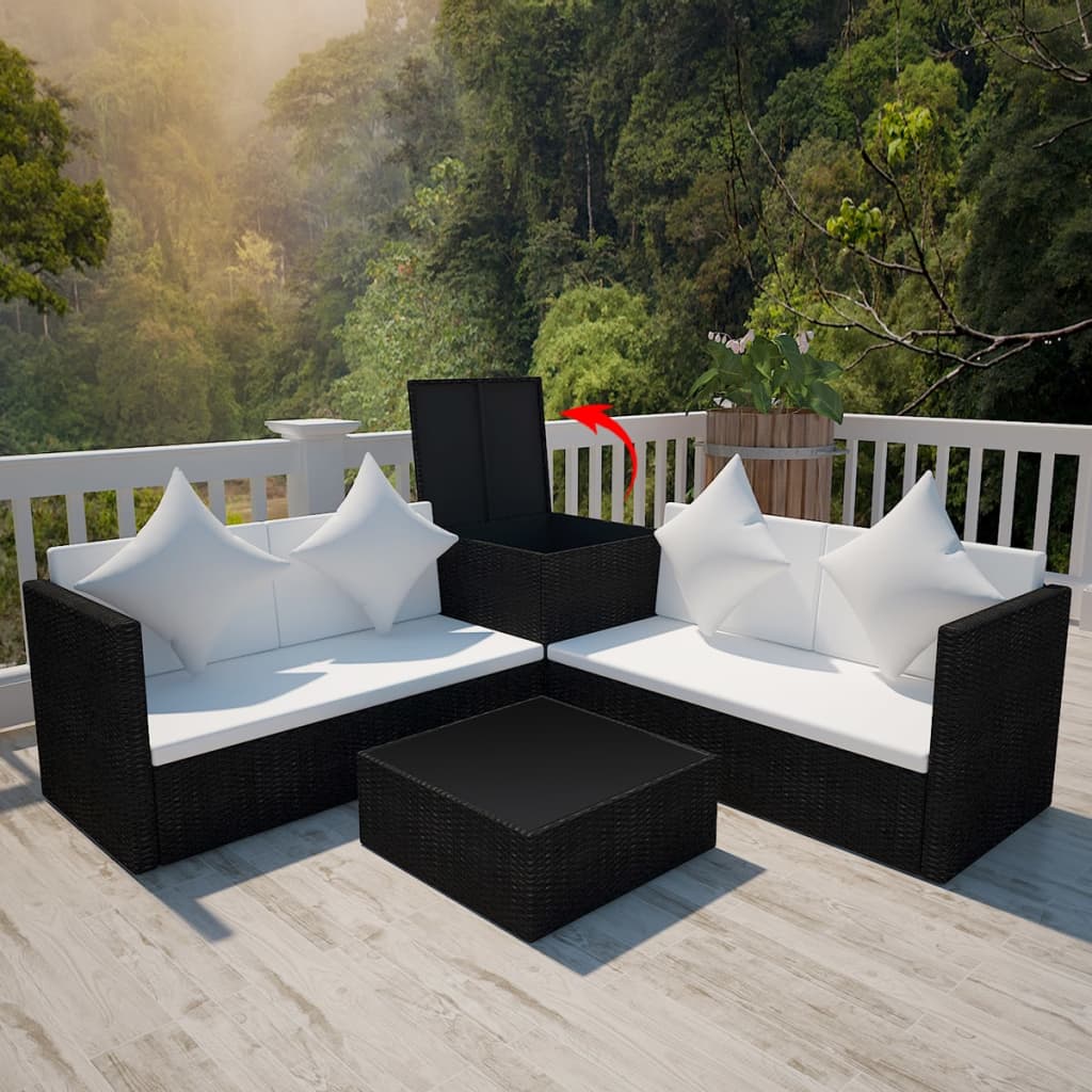 Patio Furniture | | Pe Rattan | Garden Lounge Set | Rectangular