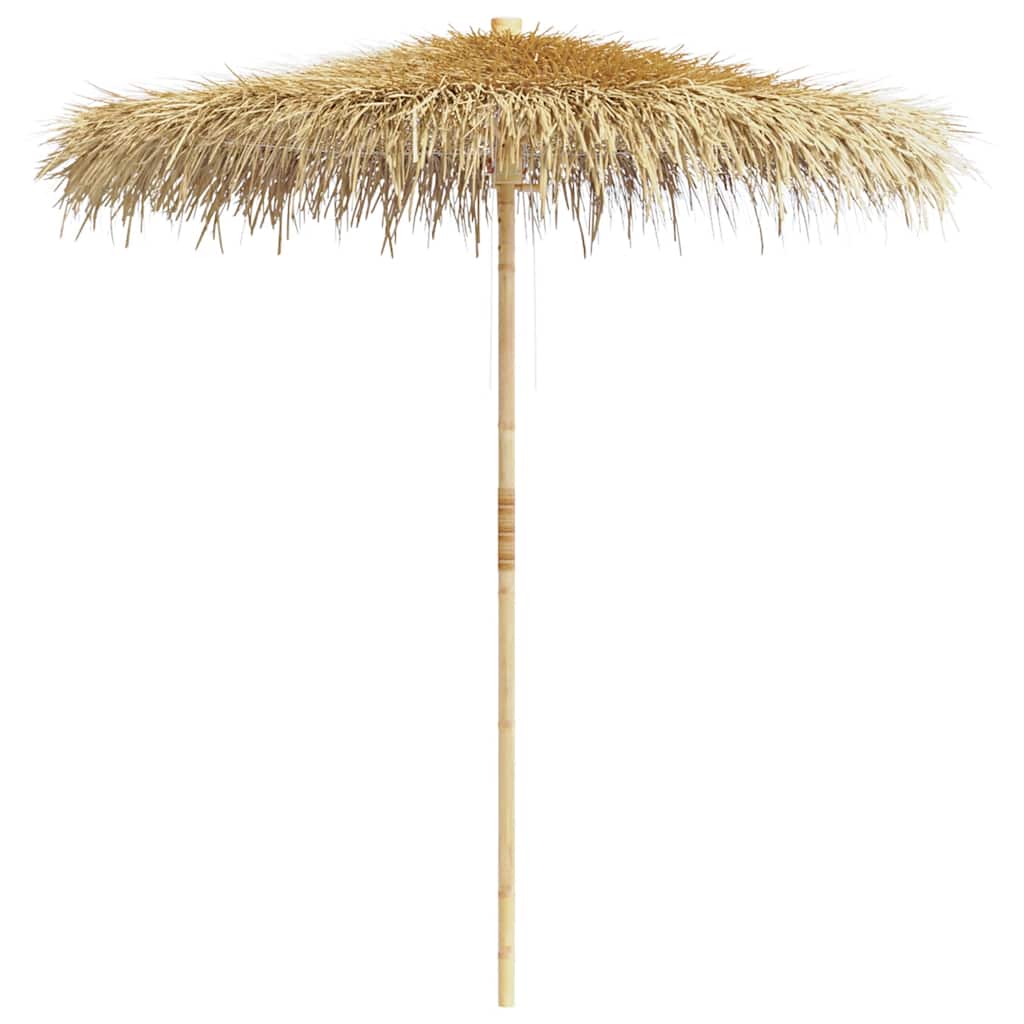 Bamboo Garden Parasol With Banana Leaf Roof