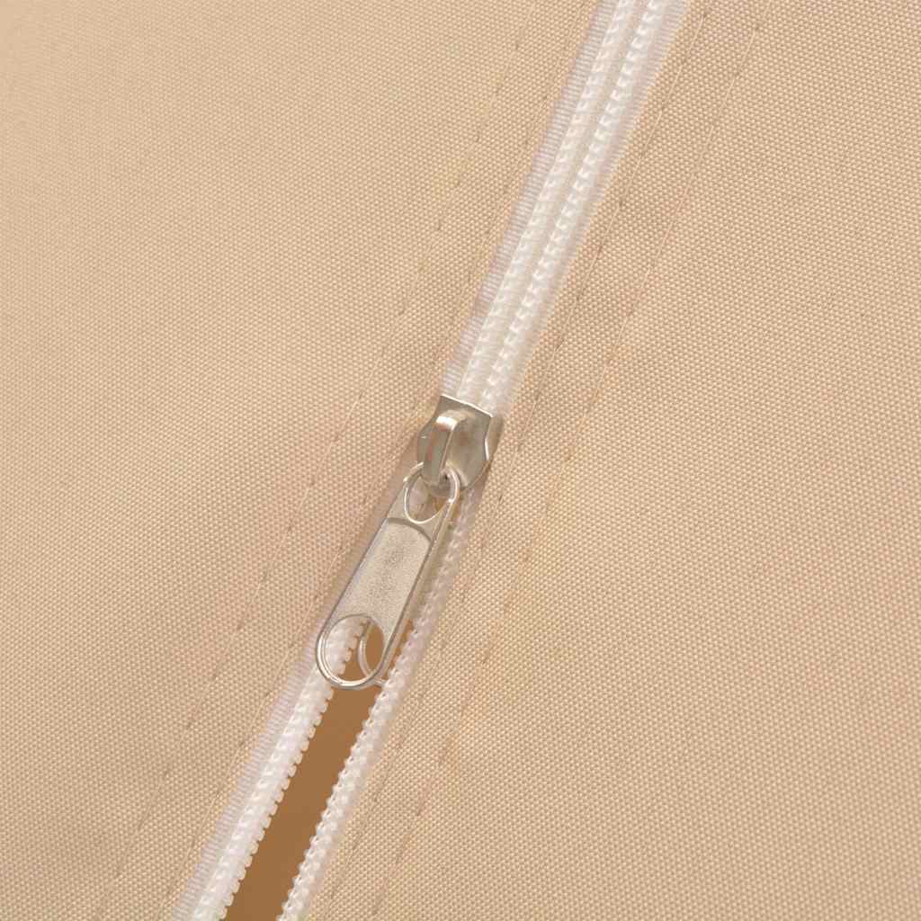Gazebo Hexagonal Garden Marquee Curtains 360X265Cm Party Pavilion Tent Beige Ant