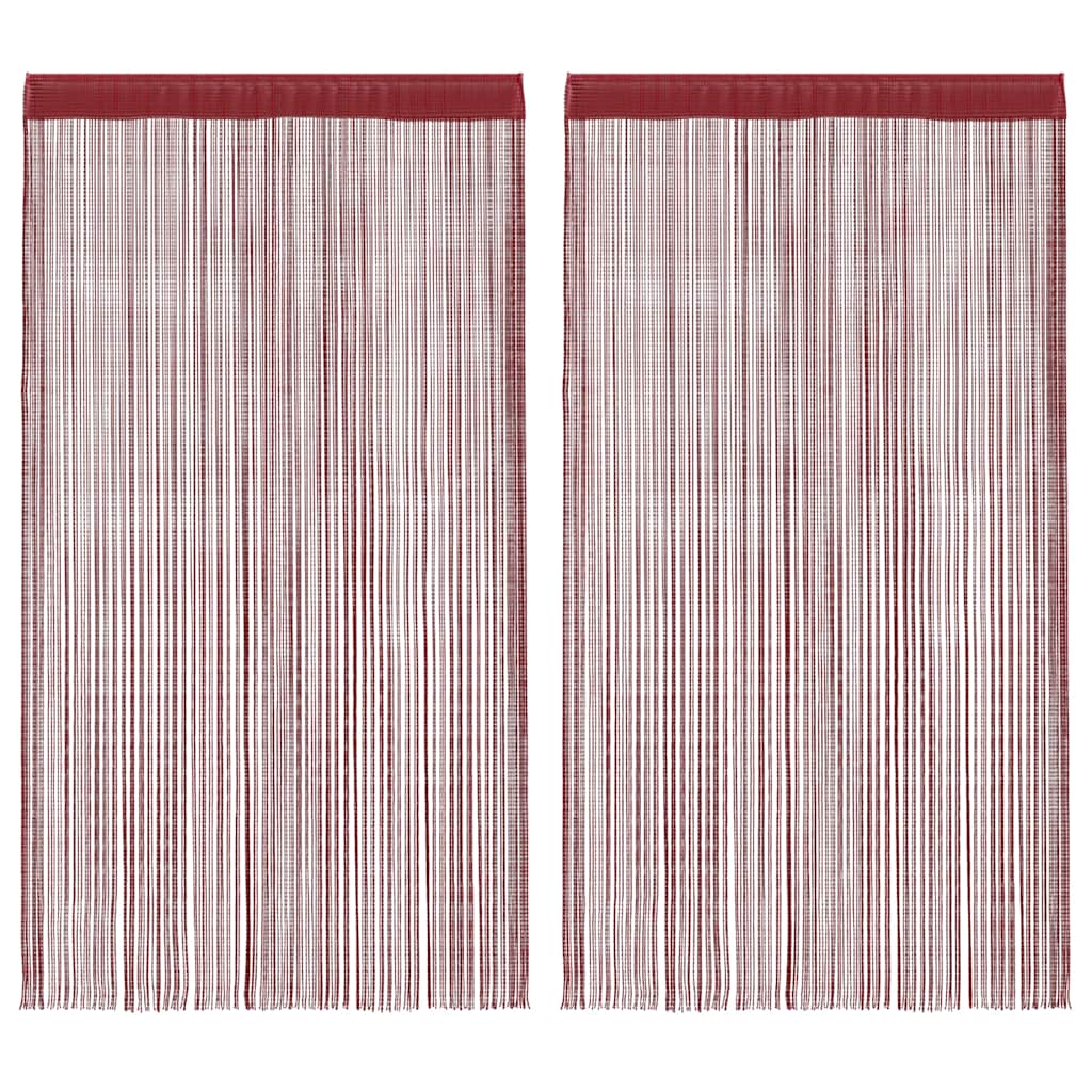 String Curtains 2 Pcs 140X250 Cm