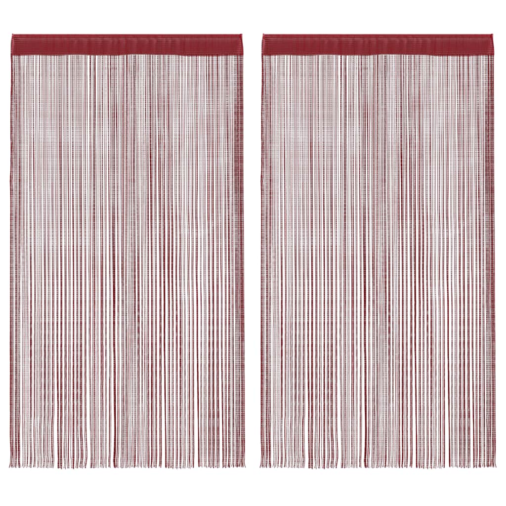 String Curtains 2 Pcs 140X250 Cm