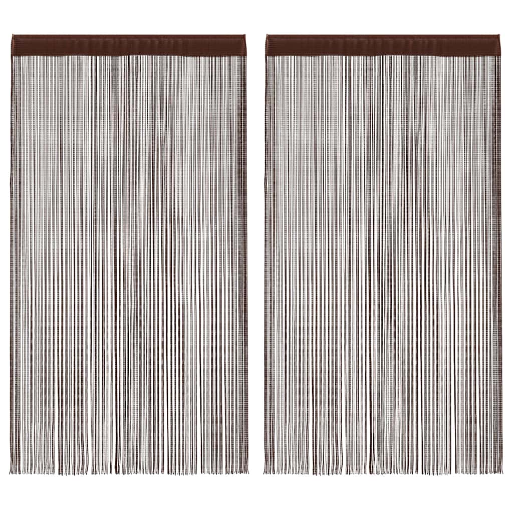 String Curtains 2 Pcs 140X250 Cm