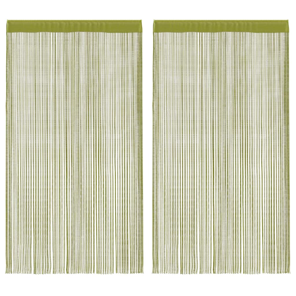 String Curtains 2 Pcs 140X250 Cm