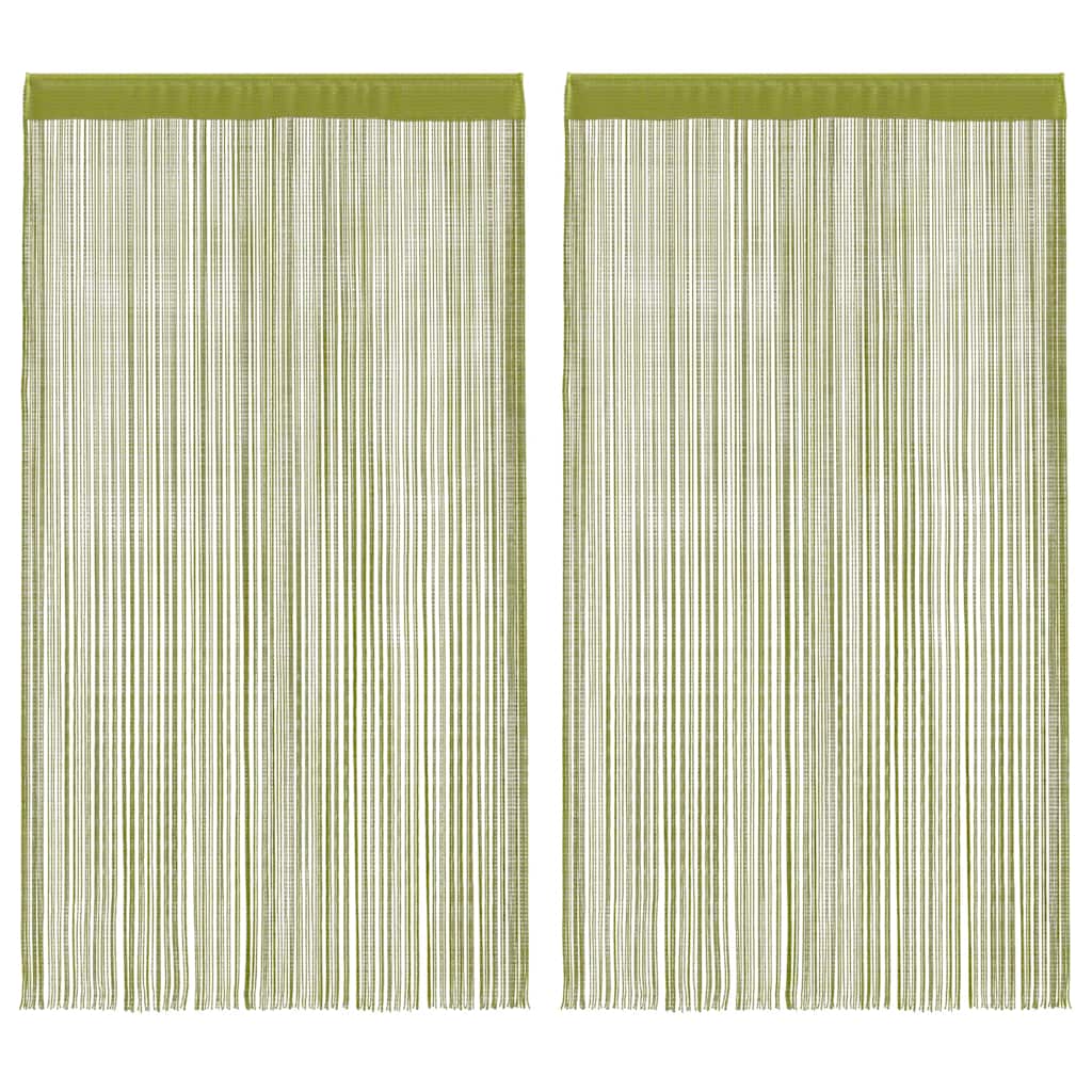 String Curtains 2 Pcs 140X250 Cm