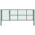 Garden Fence Gate With Posts Steel