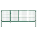 Garden Fence Gate With Posts Steel
