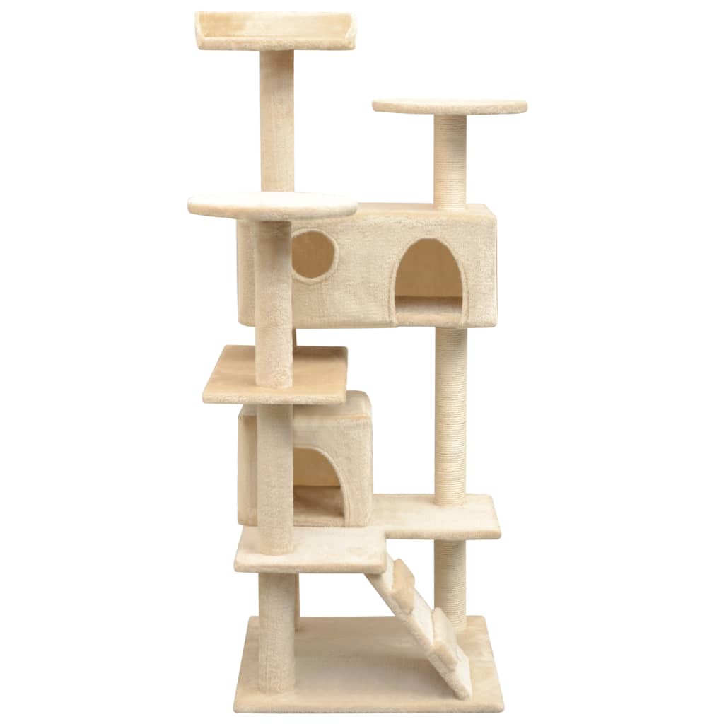 Cat Tree With Sisal Scratching Posts 125 Cm