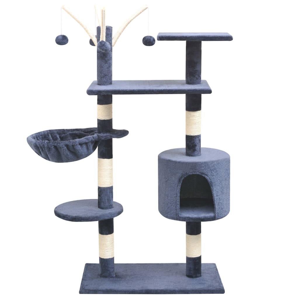 Cat Tree With Sisal Scratching Posts 125 Cm