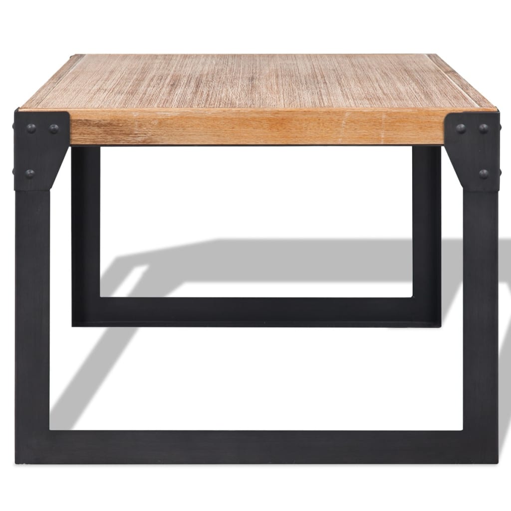 Coffee Table Solid Acacia Wood 100X60X45 Cm