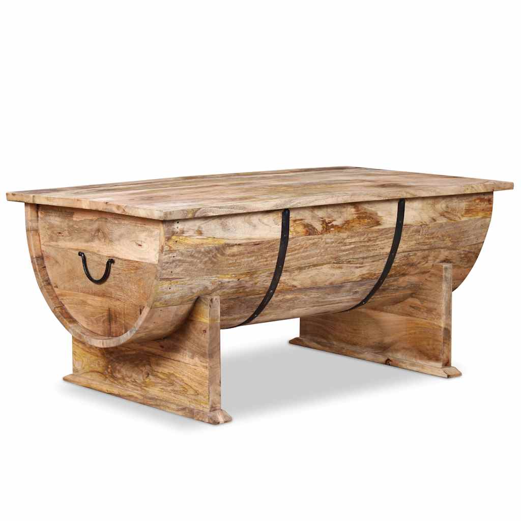 Coffee Table Solid Mango Wood 88X50X40 Cm Solid mango wood (with a matte finish)