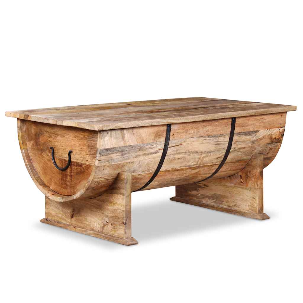 Coffee Table Solid Mango Wood 88X50X40 Cm Solid mango wood (with a matte finish)
