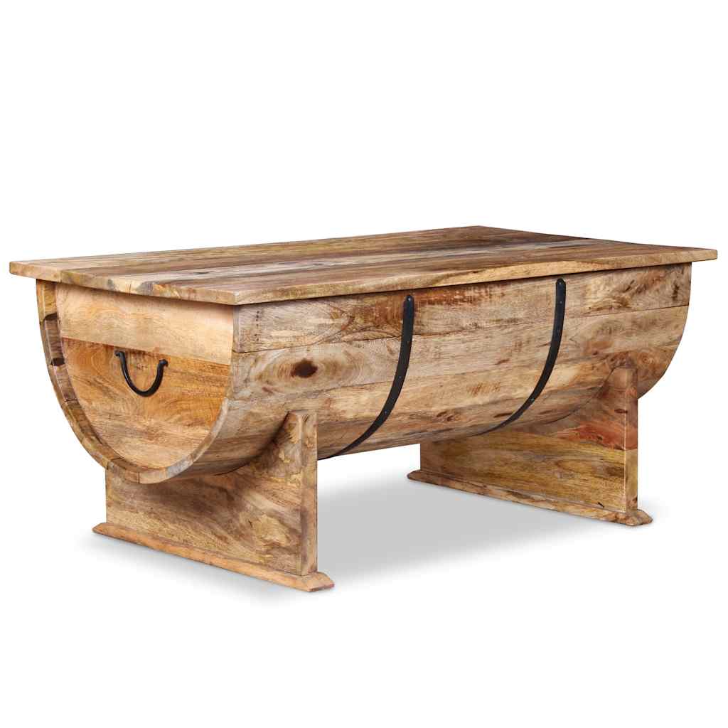 Coffee Table Solid Mango Wood 88X50X40 Cm Solid mango wood (with a matte finish)