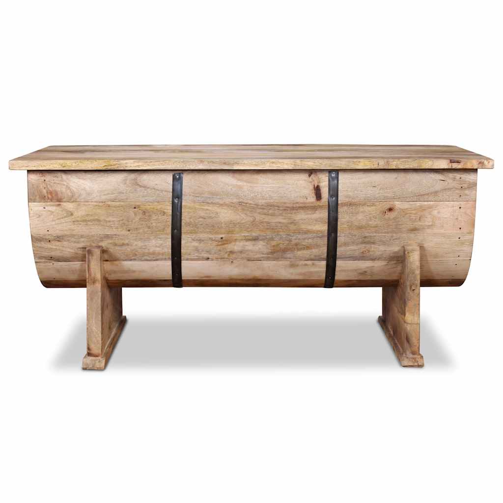 Coffee Table Solid Mango Wood 88X50X40 Cm Solid mango wood (with a matte finish)