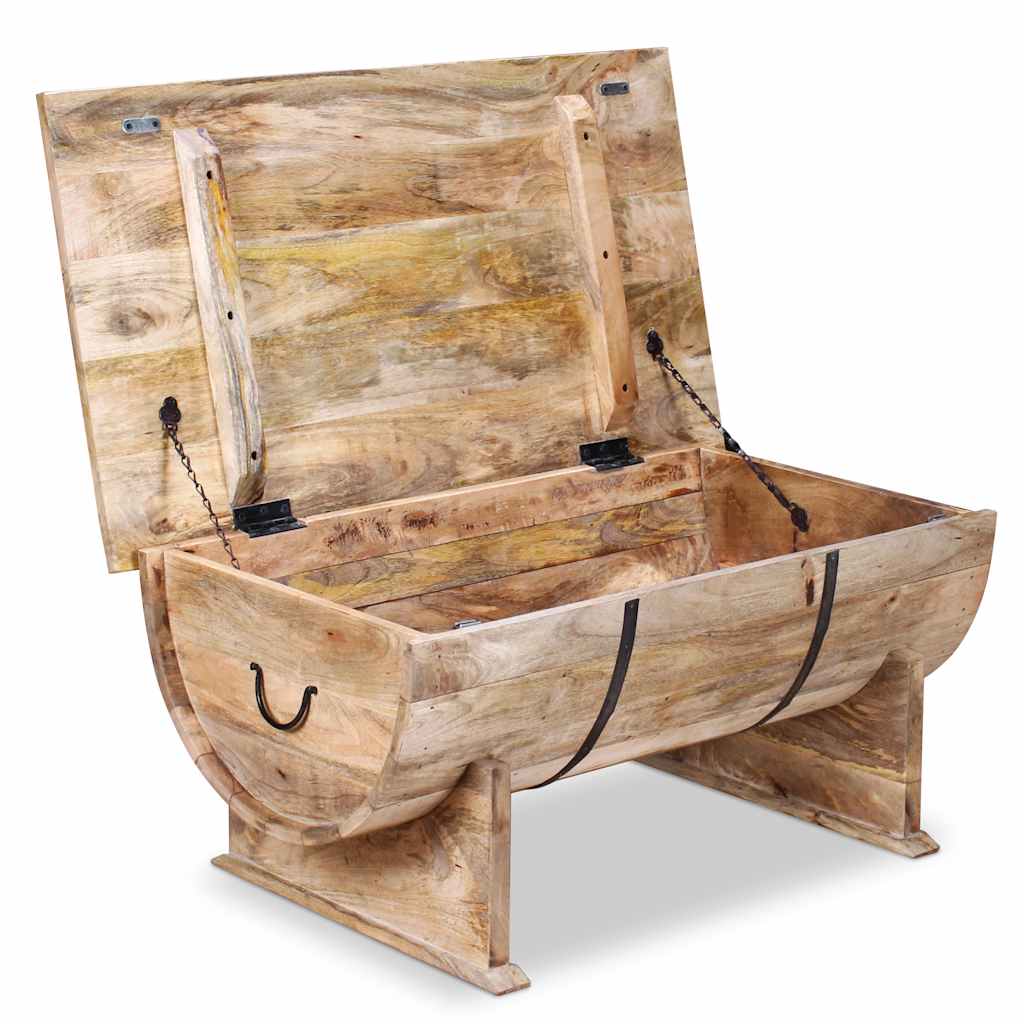 Coffee Table Solid Mango Wood 88X50X40 Cm Solid mango wood (with a matte finish)