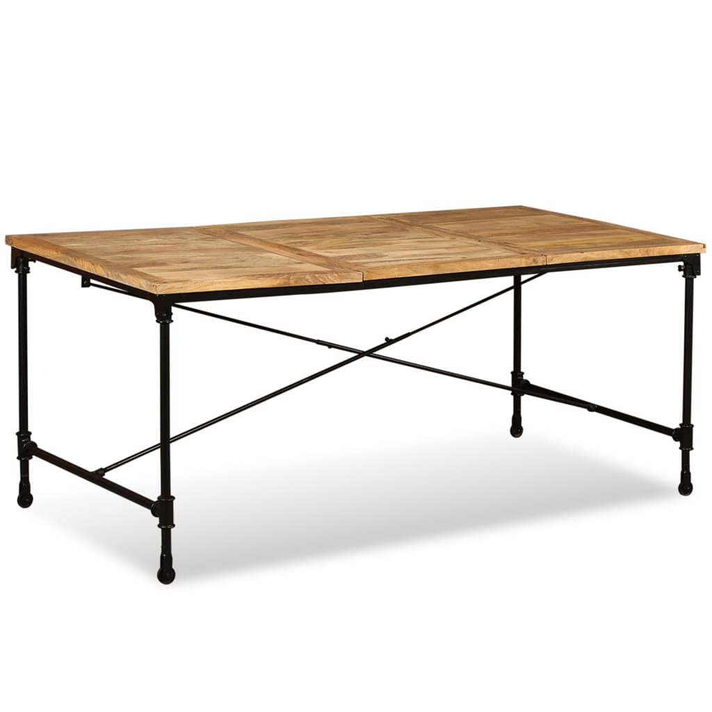 Dining Table Solid Mango Wood 180 Cm