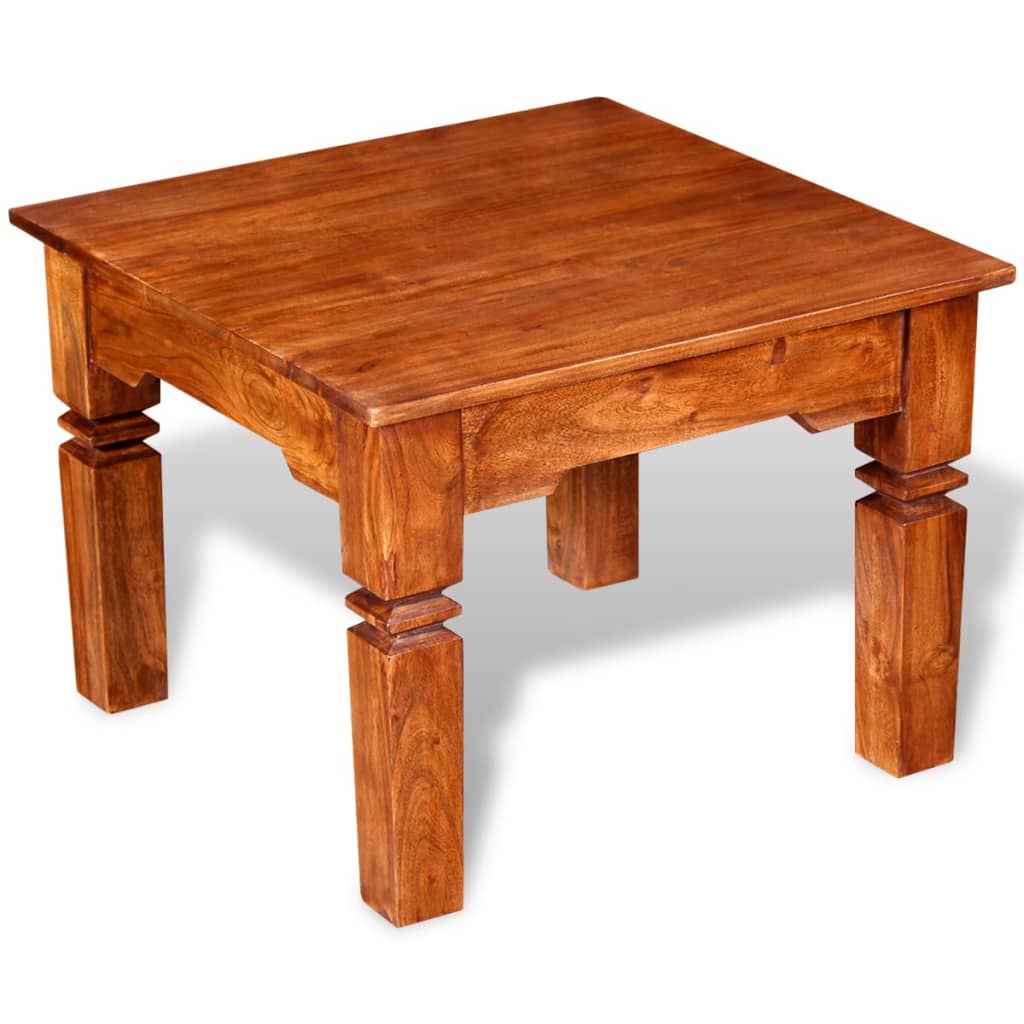 Coffee Table Acacia Wood 60X60X45 Cm