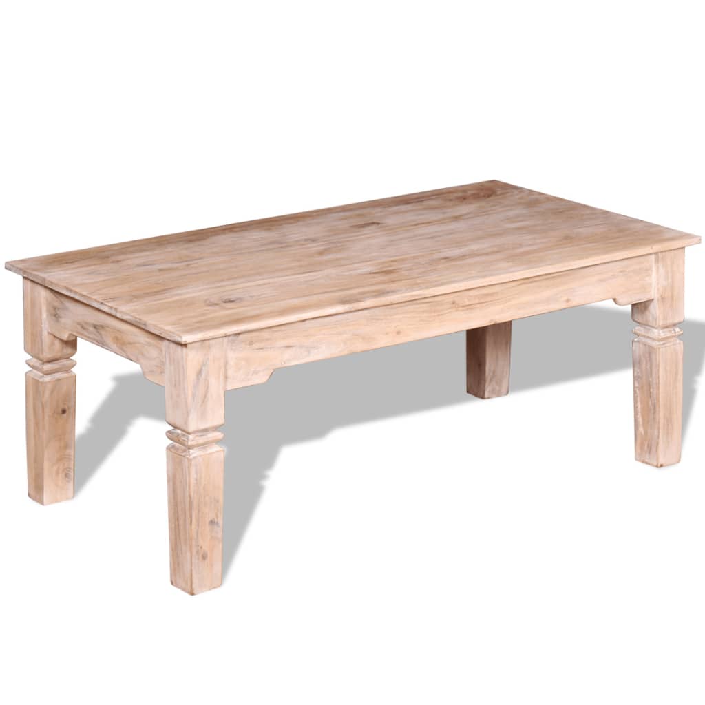 Coffee Table Acacia Wood 60X60X45 Cm