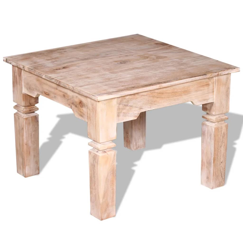 Coffee Table Acacia Wood 60X60X45 Cm