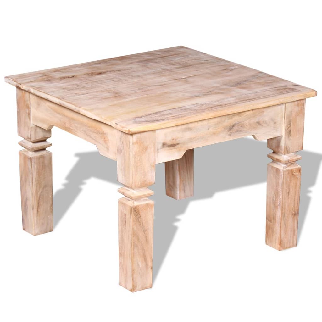 Coffee Table Acacia Wood 60X60X45 Cm