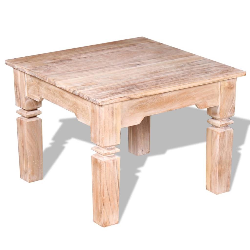 Coffee Table Acacia Wood 60X60X45 Cm