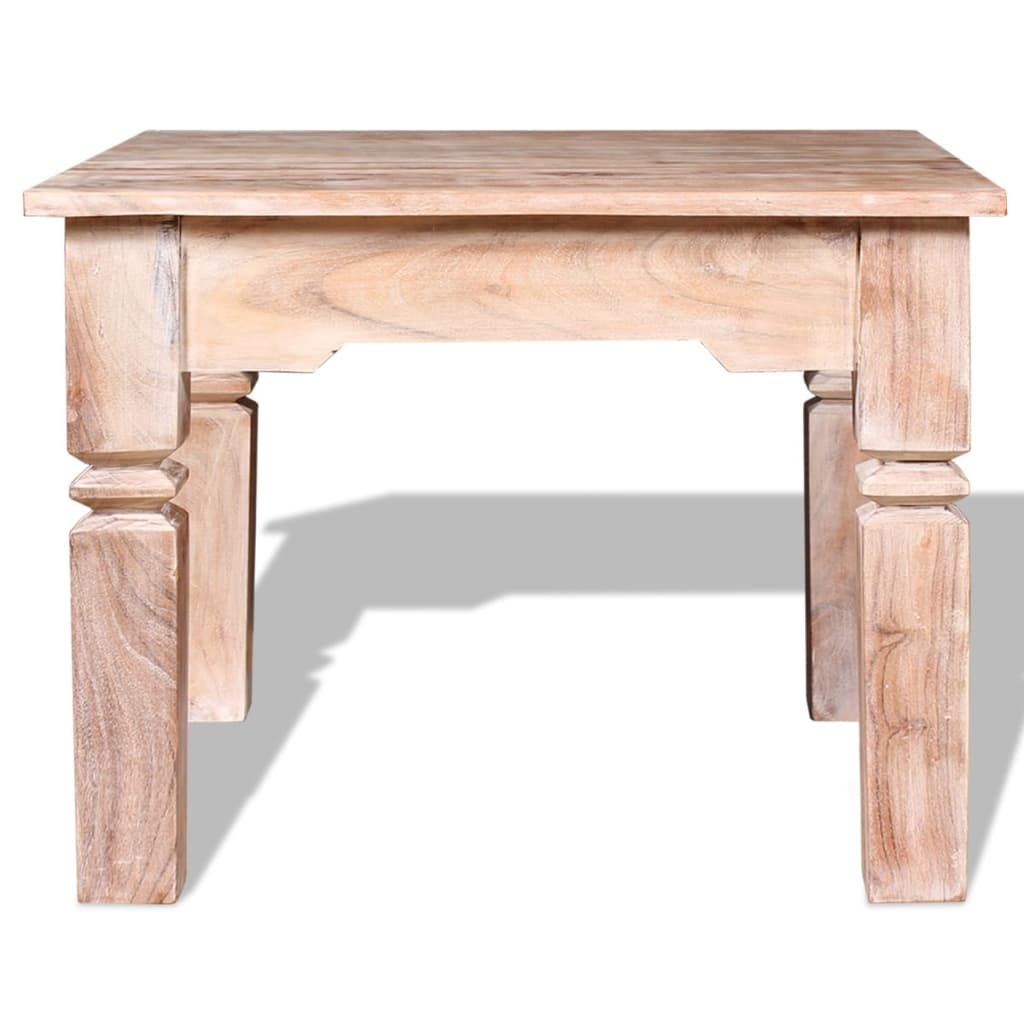 Coffee Table Acacia Wood 60X60X45 Cm