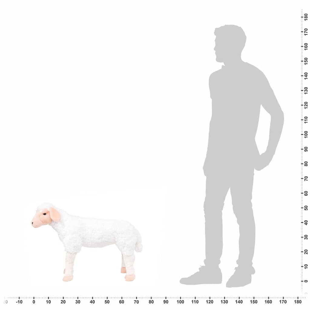 Standing Plush Toy White Xxl