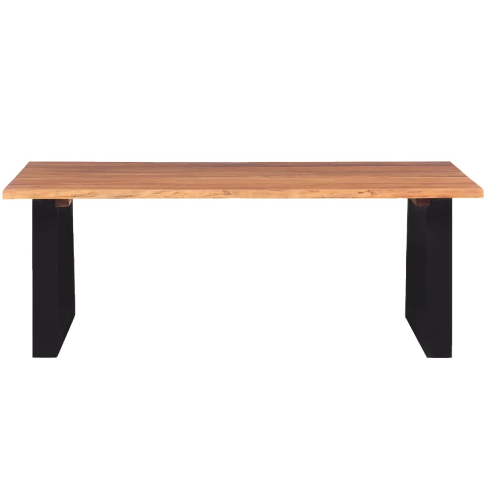 Coffee Table Solid Acacia Wood 110X60X40 Cm