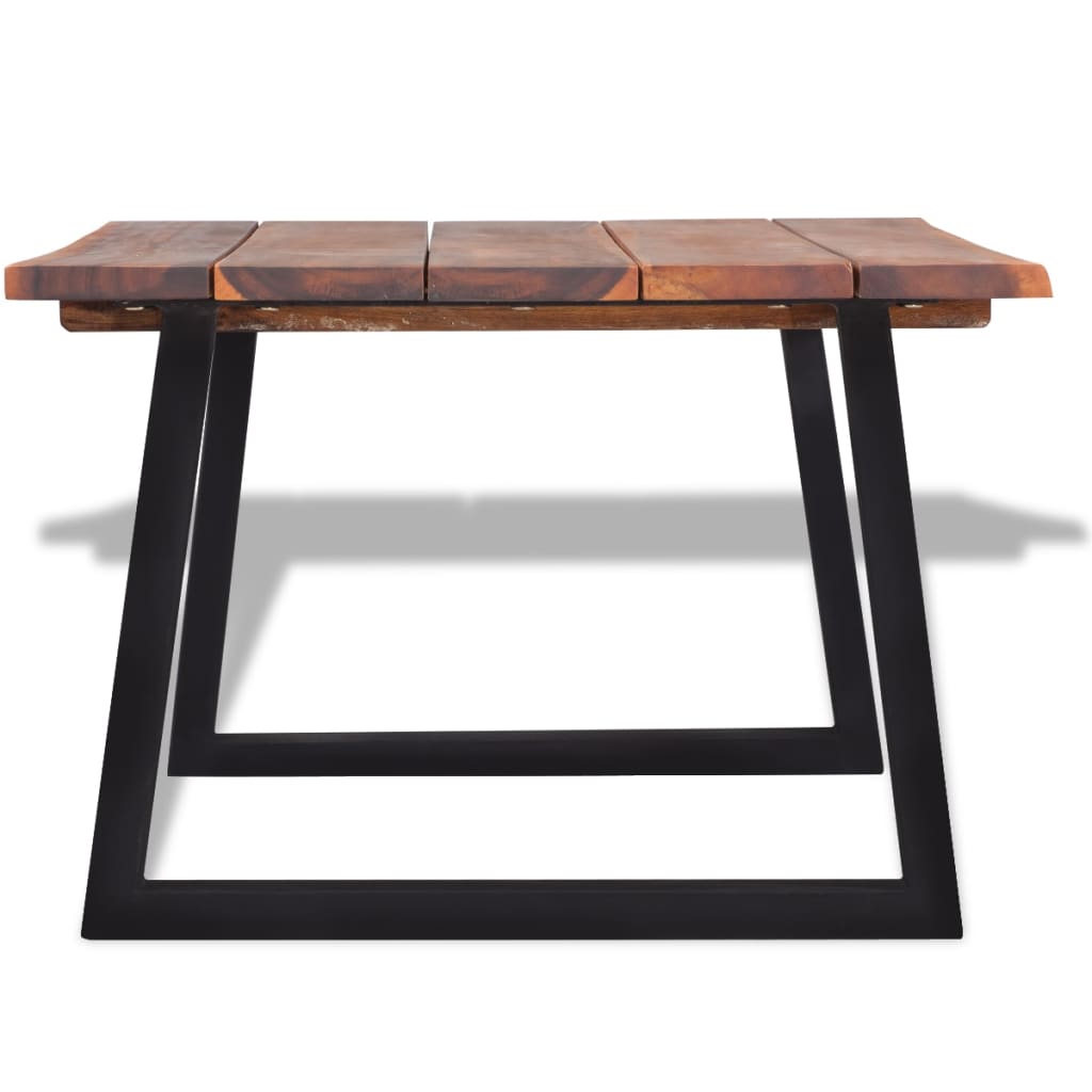 Coffee Table Solid Acacia Wood 110X60X40 Cm