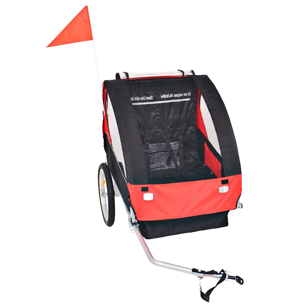 Bike Trailer Grey And Blue 30 Kg - Model 91371