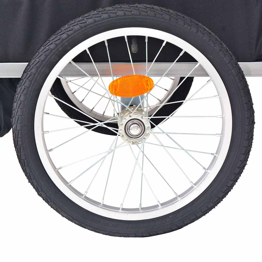Bike Trailer Grey And Blue 30 Kg - Model 91371