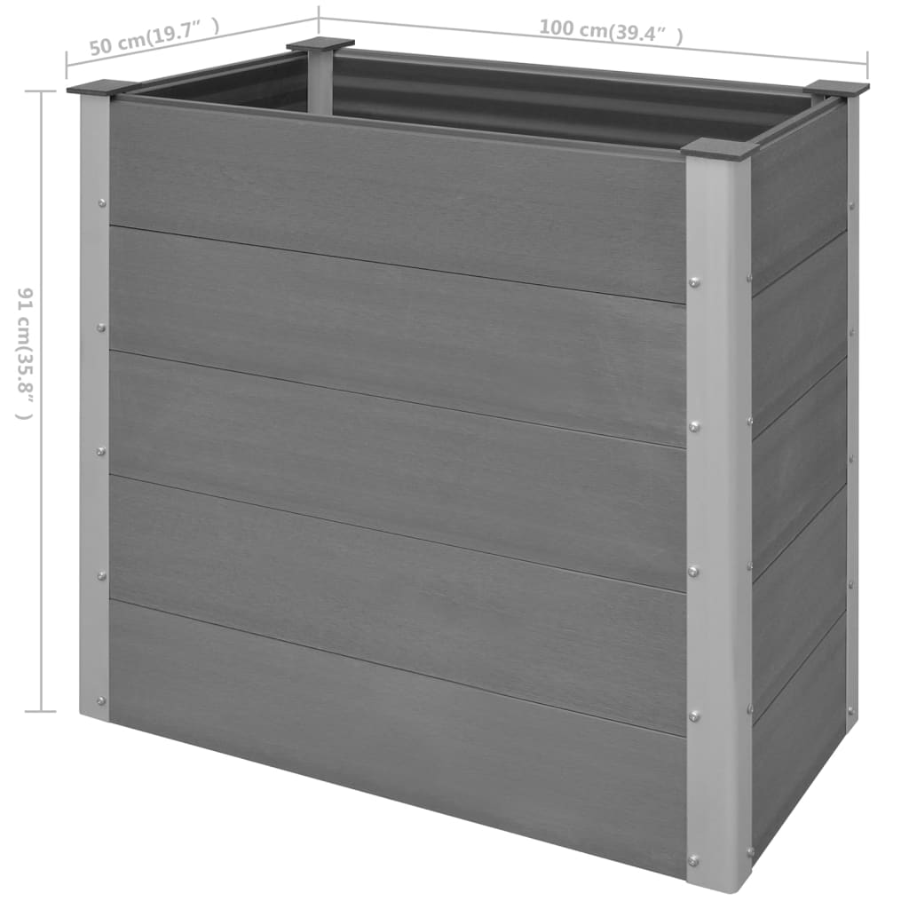 Garden Raised Bed Wpc