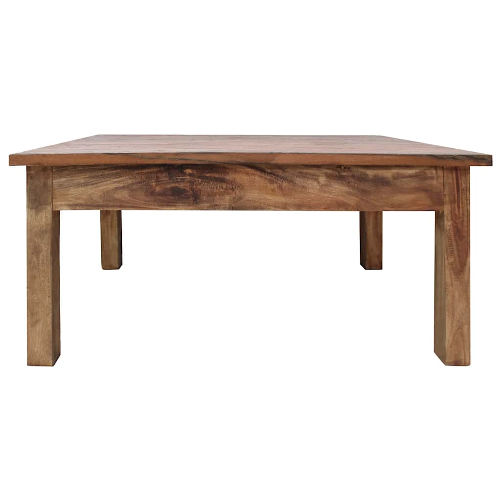 Coffee Table Solid Mahogany Wood 96X73X45 Cm