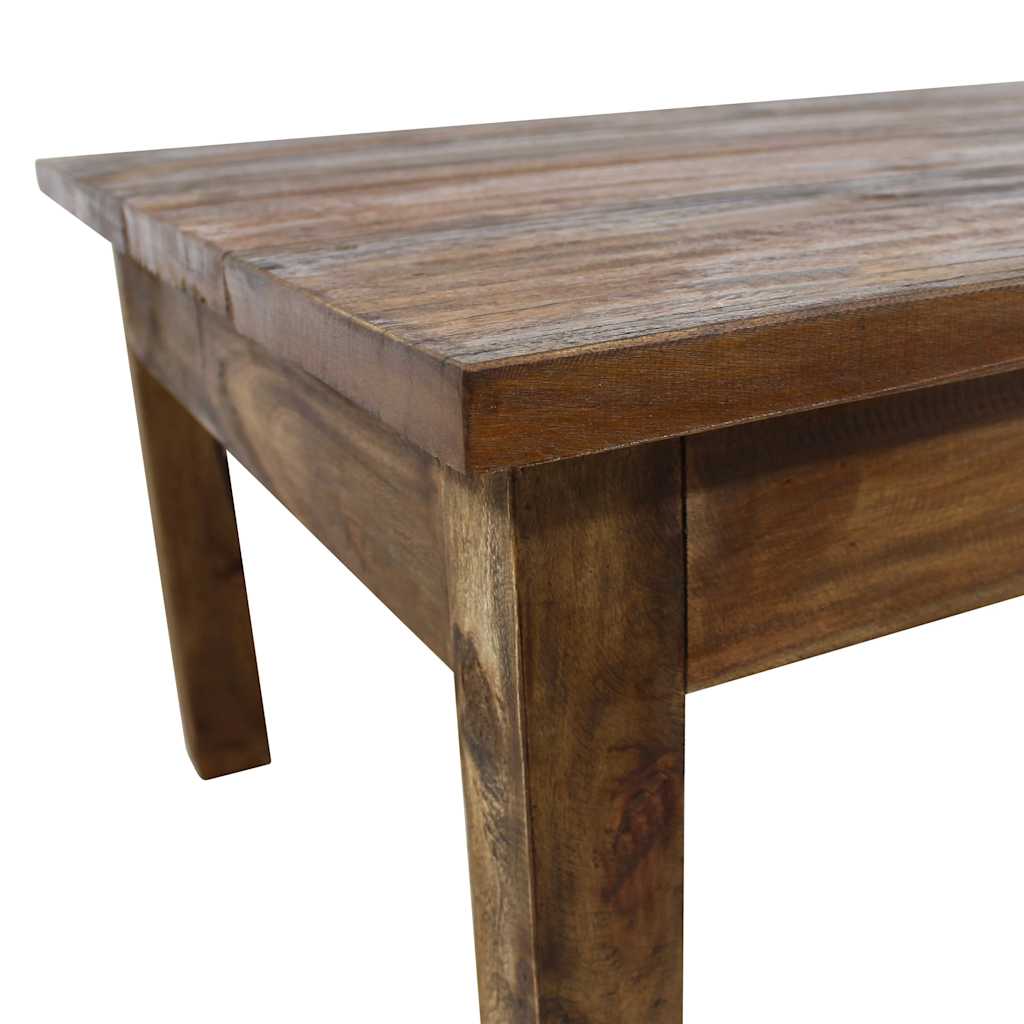 Coffee Table Solid Mahogany Wood 96X73X45 Cm