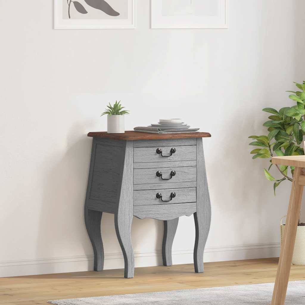Storage Chest 48 X 35 X 64 Cm Solid Mahogany Wood