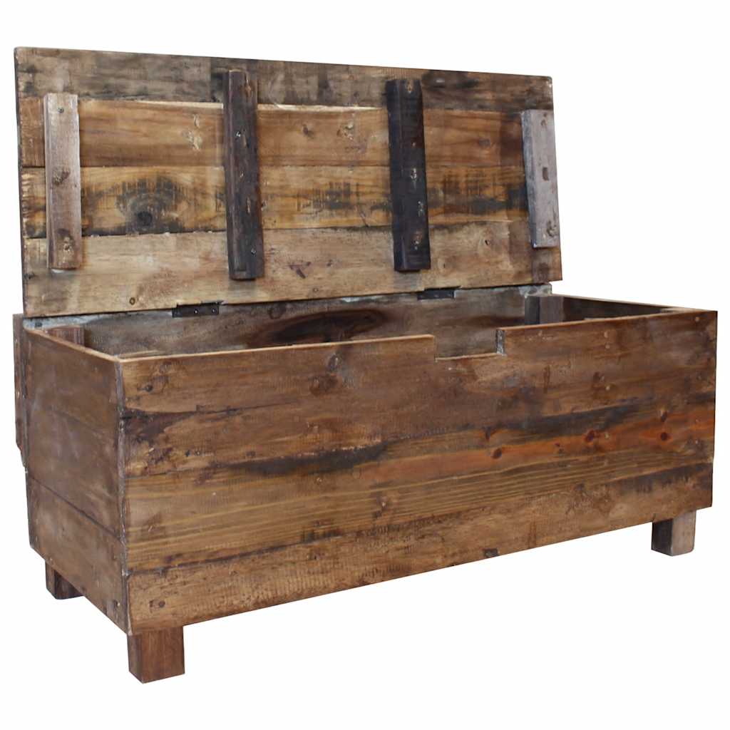 Bench Solid Mahogany Wood 86X40X60 Cm