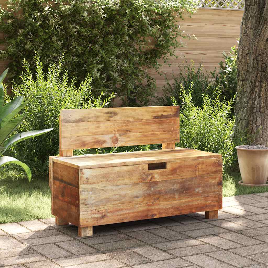 Bench Solid Mahogany Wood 86X40X60 Cm