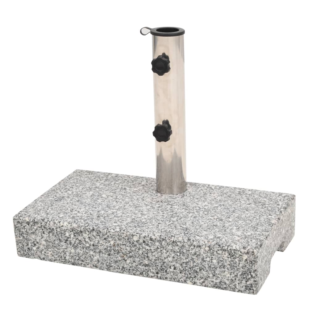 Parasol Base Granite 25 Kg Rectangular