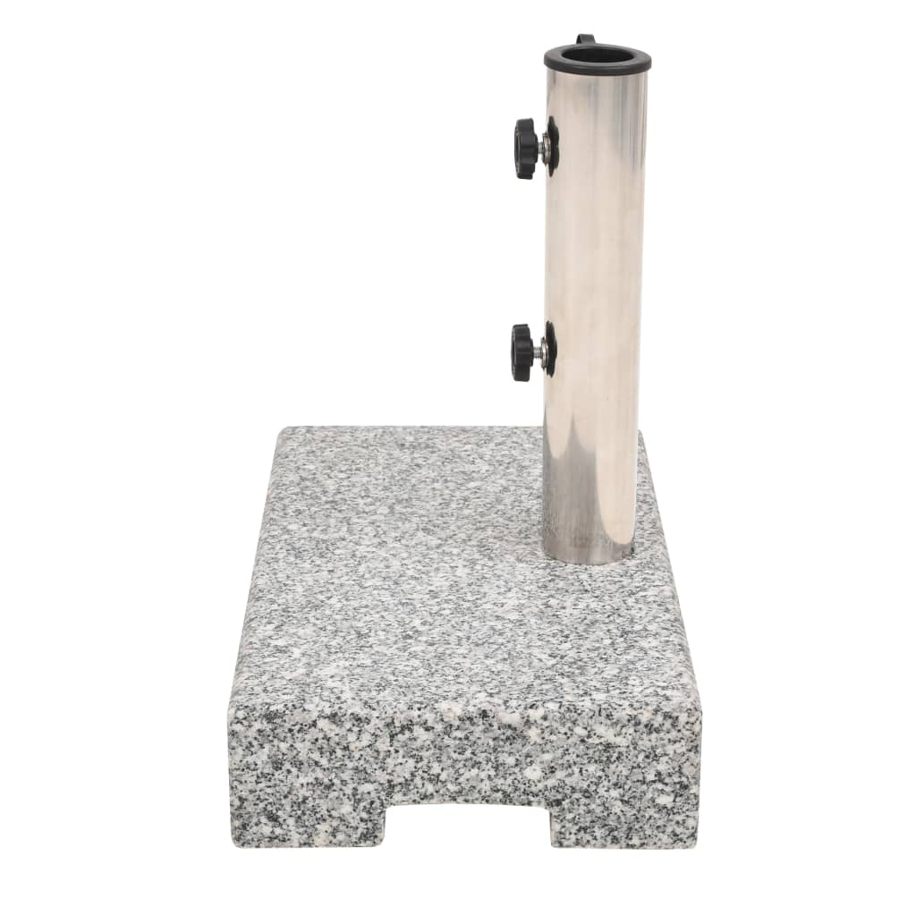 43725  Parasol Base Granite Rectangular 25 Kg