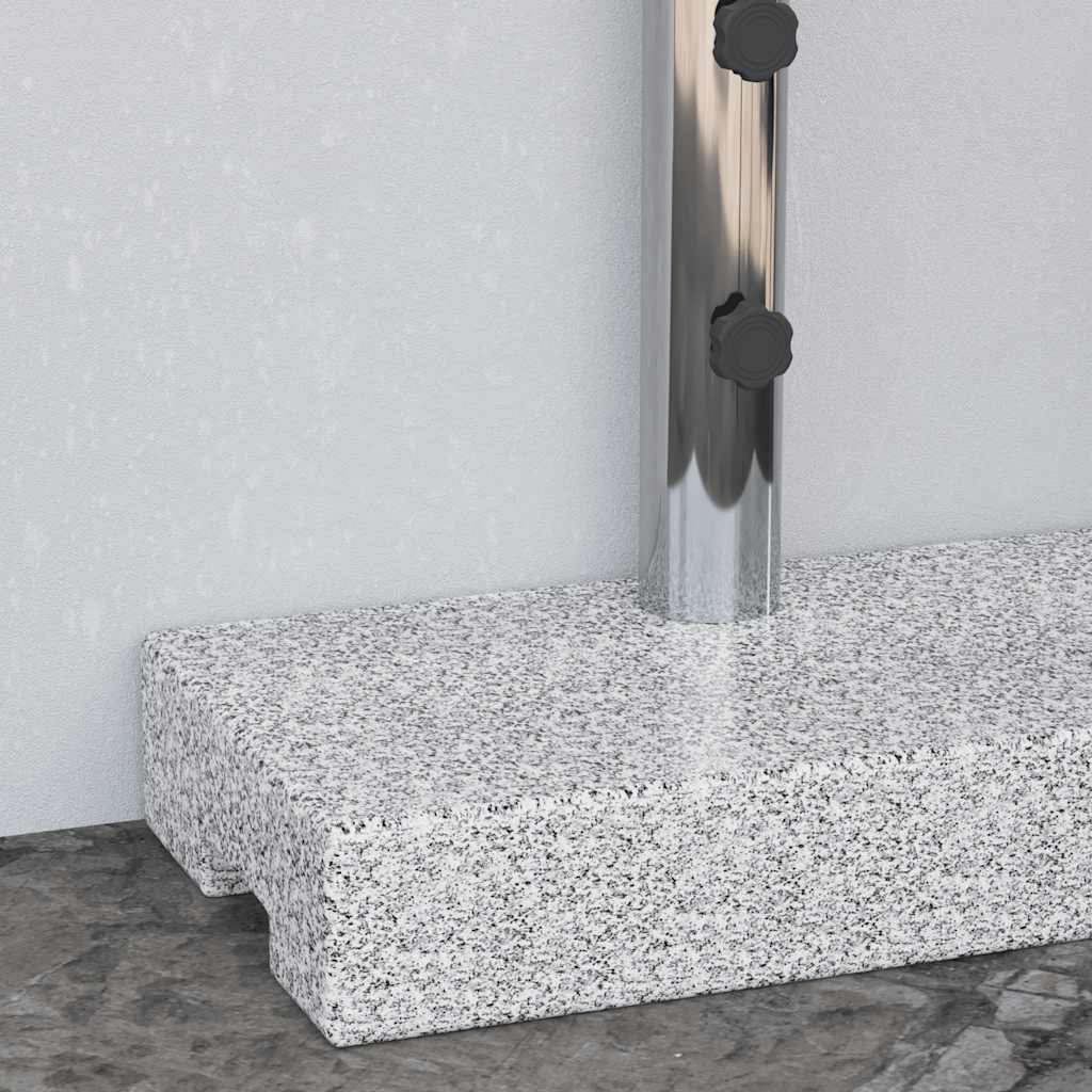 43725  Parasol Base Granite Rectangular 25 Kg
